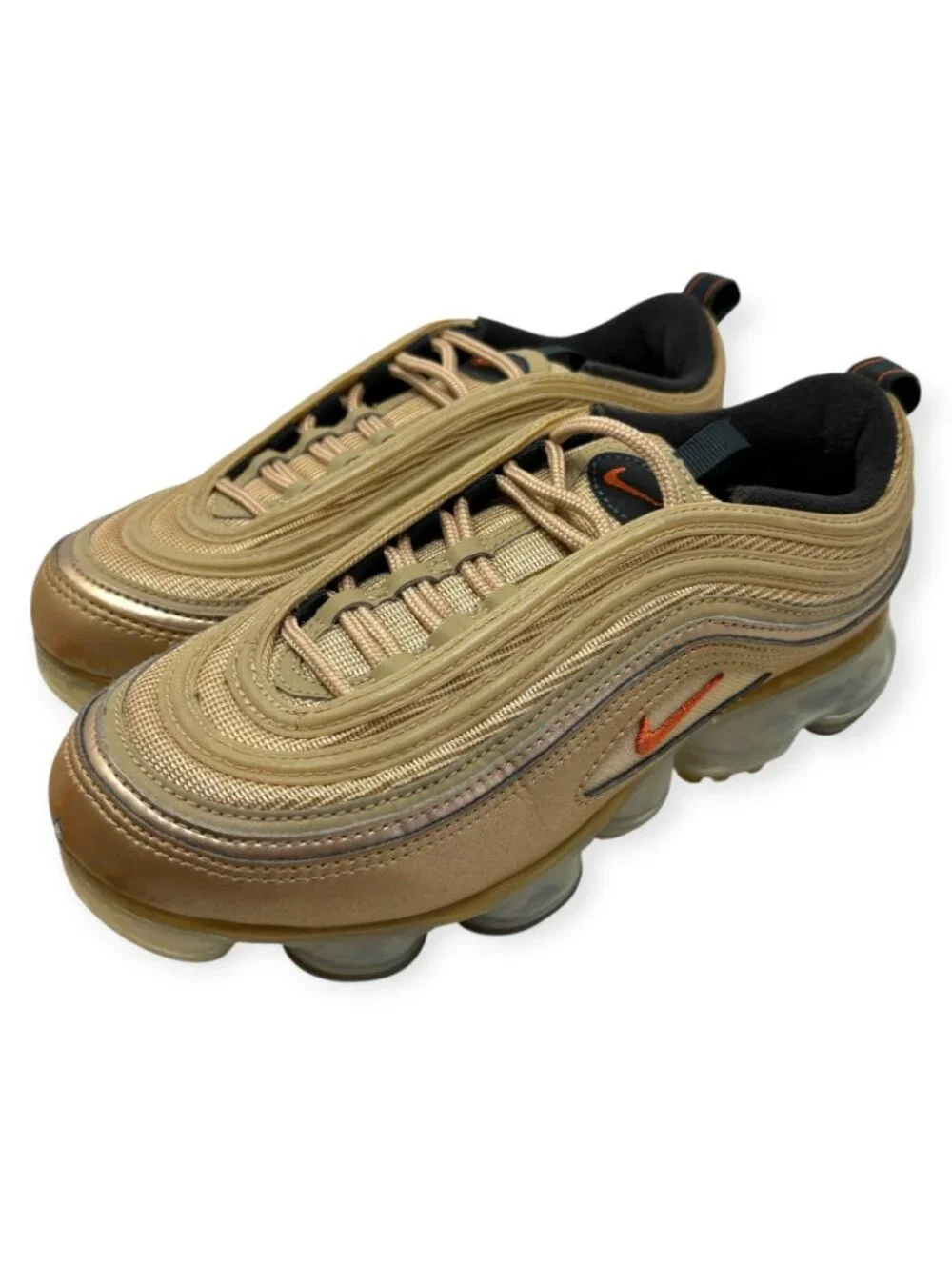 Nike Air VaporMax 97 Blur Vintage Coral Gold AO4542-902 Womens 6.5 Gym Running